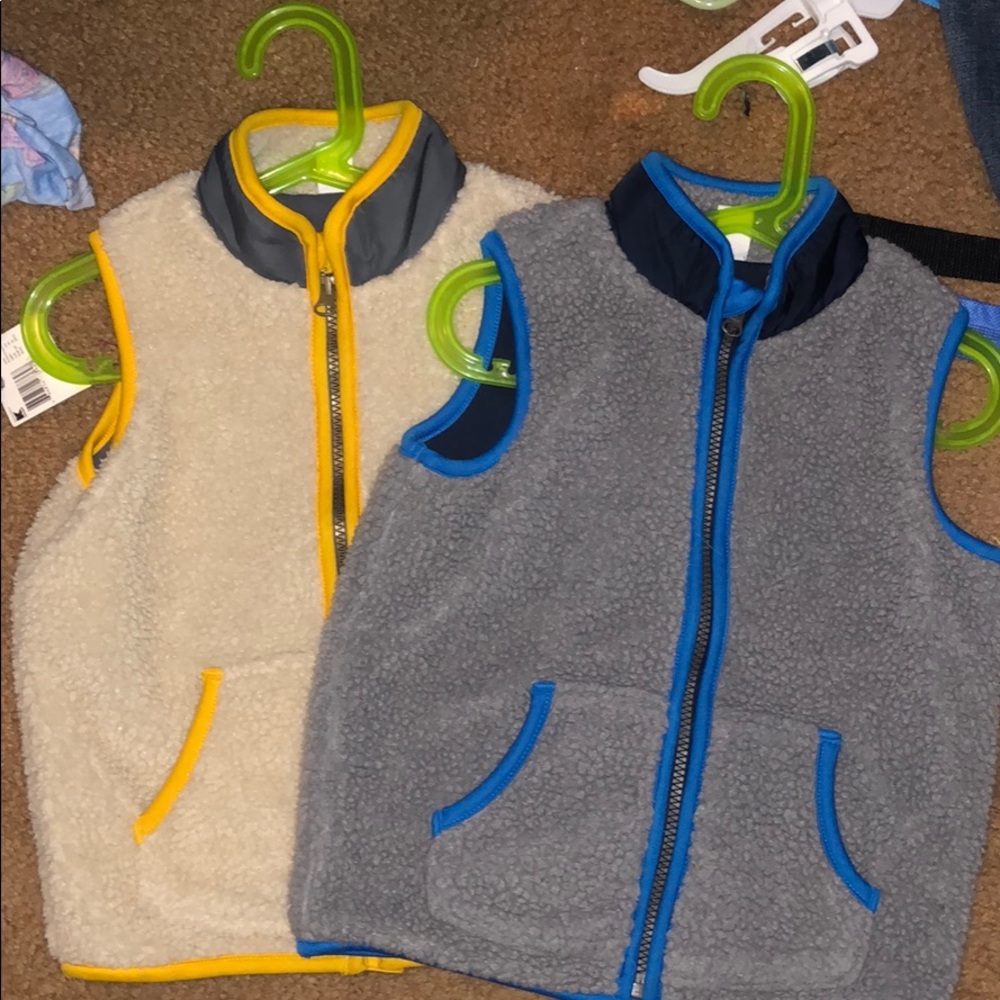 Warm cozy vests